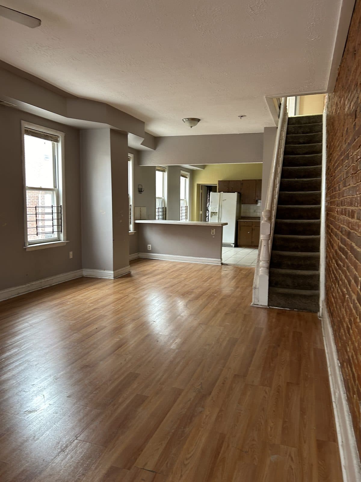 Living Room before renovation — Shell Home Inspections 203k project