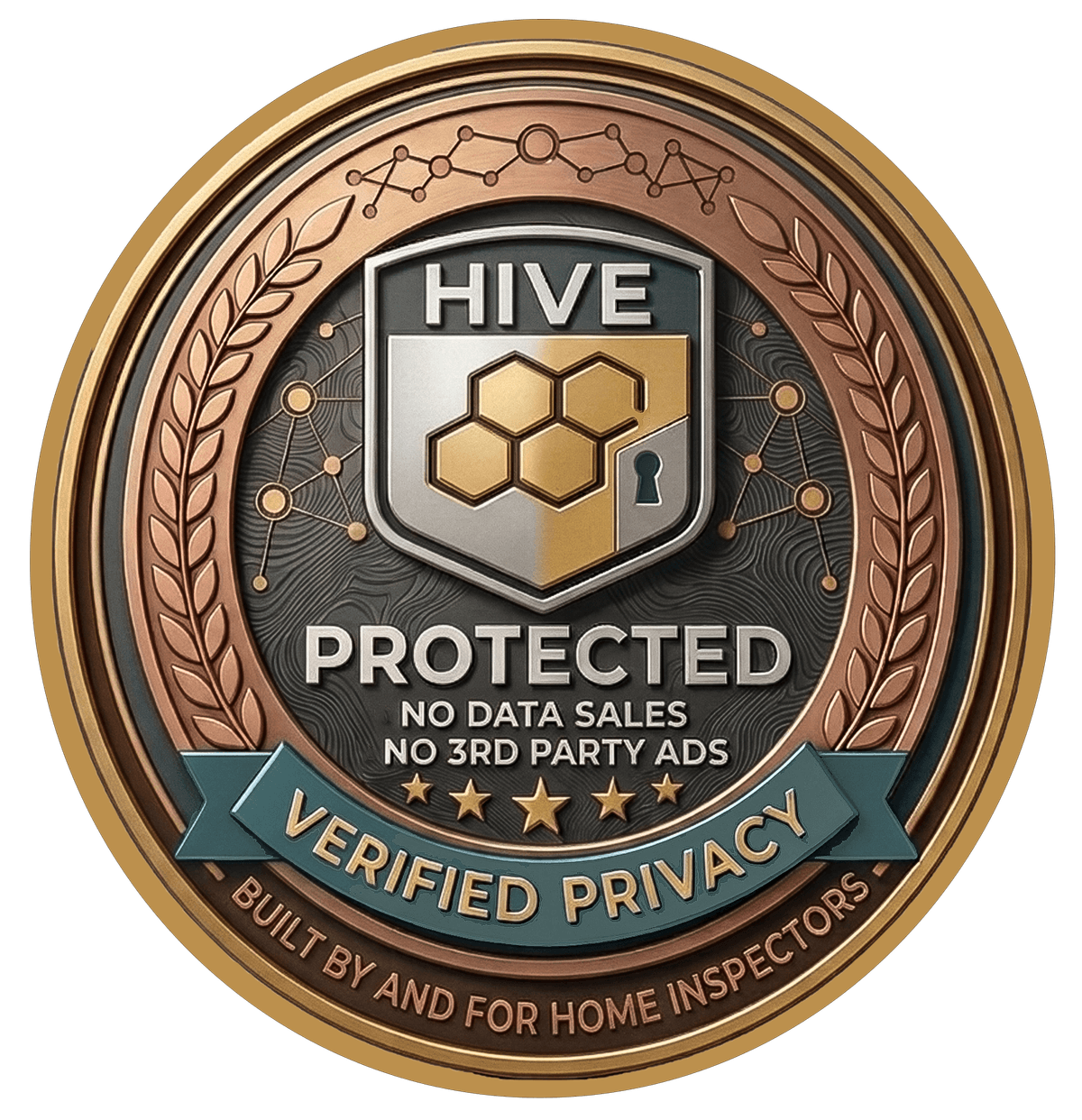 Hive Protected, Verified Privacy. No data sales, no third-party ads.